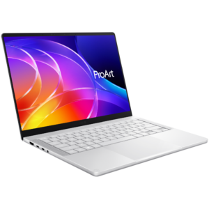 ASUS ProArt OLED H7407BA-SM003W - Ordenador Portátil 14" WQXGA+ 120Hz (NVIDIA Grace 20-Core NVIDIA Grace, 32GB RAM, 1TB SSD, Blackwell RTX, Windows 11 Home) Blanco Neo - Teclado QWERTY español