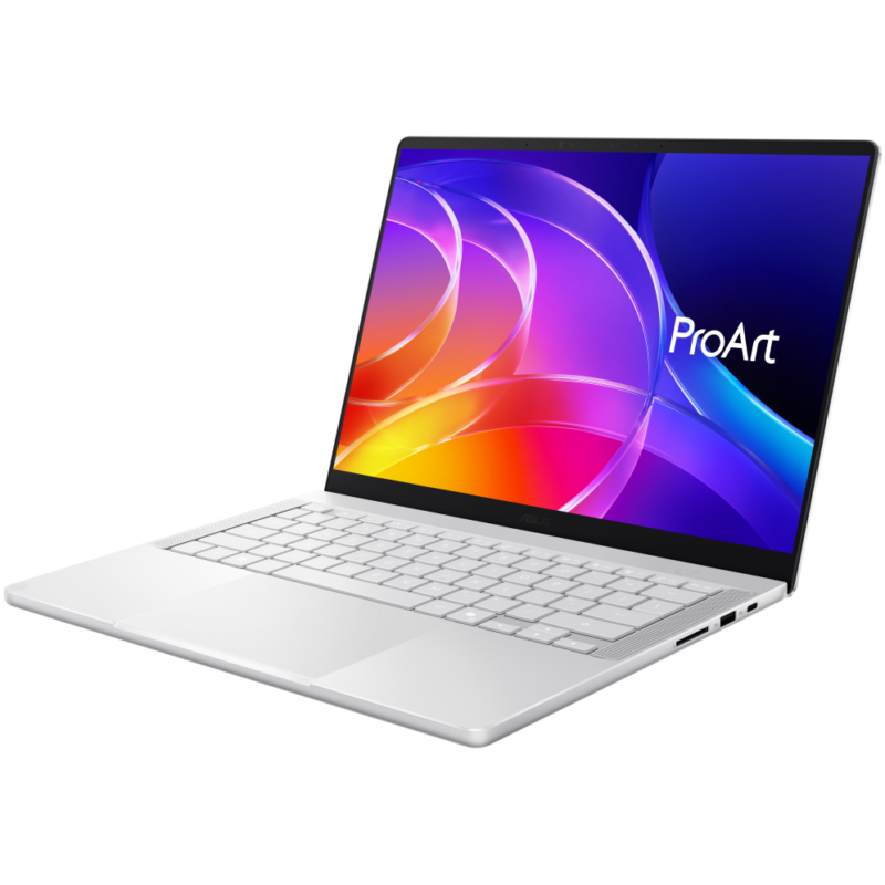 ASUS ProArt OLED H7407BA-SM003W - Ordenador Portátil 14" WQXGA+ 120Hz (NVIDIA Grace 20-Core NVIDIA Grace, 32GB RAM, 1TB SSD, Blackwell RTX, Windows 11 Home) Blanco Neo - Teclado QWERTY español