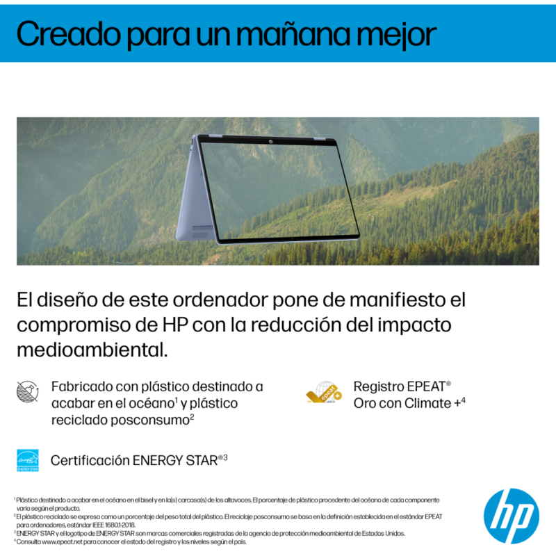 HP 14-FP0007NSX ULTRA 5 325 512GB 16GB 14.0IN WIN11 120U 35,6 cm (14") Pantalla táctil 2K LPDDR5-SDRAM SSD Wi-Fi 6 (802.11ax) Windows 11 Home Azul HP 14-FP0007NSX ULTRA 5 325 512GB 16GB 14.0IN WIN11 120U 35,6 cm (14") Pantalla táctil 2K LPDDR5-SDRAM SSD Wi-Fi 6 (802.11ax) Windows 11 Home Azul