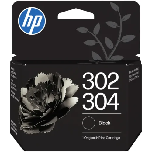 HP Cartucho de Tinta Original 302/304 negro