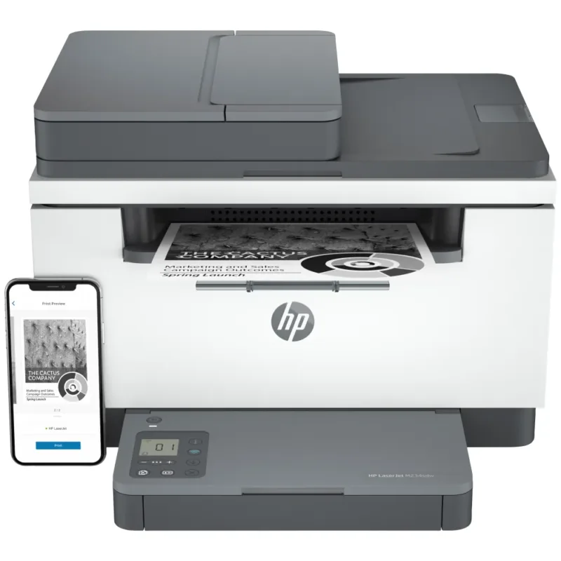 HP LaserJet M234sdw Inalámbrico Multifunction Blanco y negro Impresora, Fotocopiadora, escáner; Dúplex