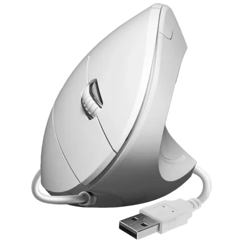 SUBBLIM Ratón GLIDE VERTICAL ERGO WIRED MOUSE WHITE SUBBLIM Ratón GLIDE VERTICAL ERGO WIRED MOUSE WHITE