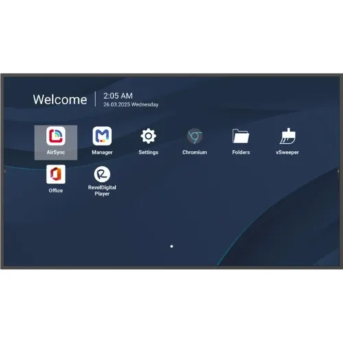 Viewsonic CDE6514-2C pantalla de señalización Pantalla plana para señalización digital 165,1 cm (65") LCD Wifi 500 cd / m² 4K Ultra HD Negro Procesador incorporado Android 14 24/7