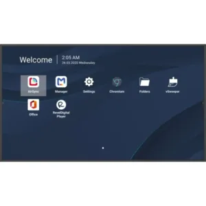 Viewsonic CDE7514-2C pantalla de señalización Pantalla plana para señalización digital 190,5 cm (75") LCD Wifi 500 cd / m² 4K Ultra HD Negro Procesador incorporado Android 14 24/7