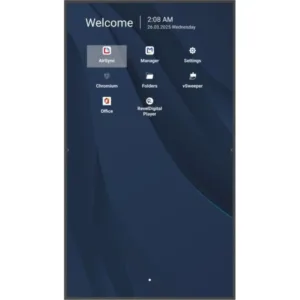 Viewsonic CDE7514-2C pantalla de señalización Pantalla plana para señalización digital 190,5 cm (75") LCD Wifi 500 cd / m² 4K Ultra HD Negro Procesador incorporado Android 14 24/7