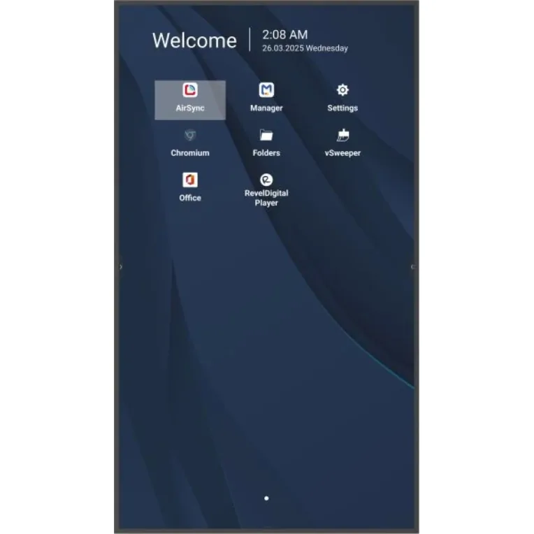 Viewsonic CDE7514-2C pantalla de señalización Pantalla plana para señalización digital 190,5 cm (75") LCD Wifi 500 cd / m² 4K Ultra HD Negro Procesador incorporado Android 14 24/7